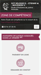 Mobile Screenshot of huissier-85.fr